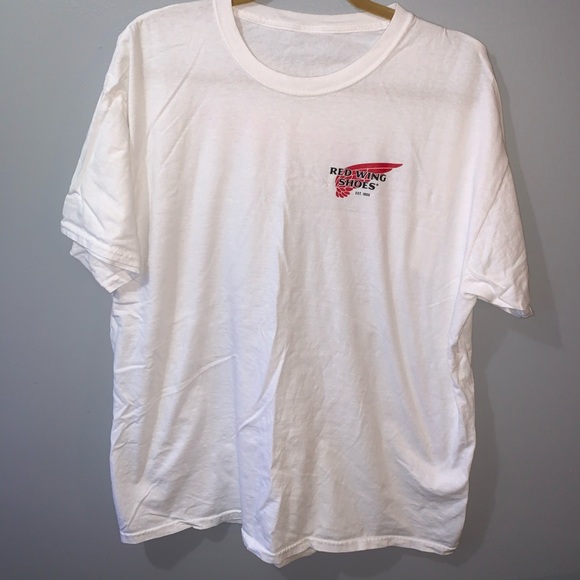 red wing boots t shirt